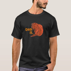 Biber Animal Graphic T-Shirt