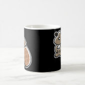 Biber aus niedlichem Cartoon Kaffeetasse (Mittel)