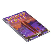 Biber-Bach Colorado-Skiposter Notizblock (Rechte Seite)