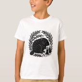 Biber/Beaver T-Shirt (Vorderseite)