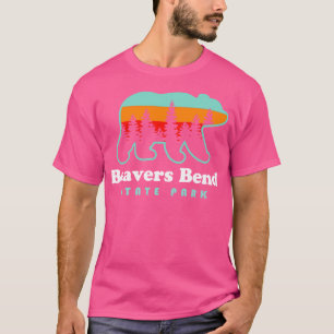 Biber Bend Staat Park Oklahoma Camping Wandern T-Shirt