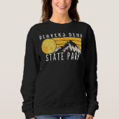 Biber Bend Staat Park Oklahoma, Ok Camping 3 Sweatshirt (Vorderseite)
