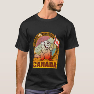 Biber Canada Flag T-Shirt