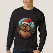 Biber Christmas Sweatshirt (Vorderseite)