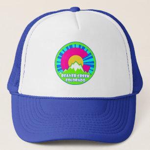Biber Creek Colorado Neonberge Truckerkappe