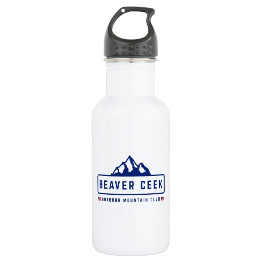 Biber Creek Outdoor Edelstahlflasche (Vorderseite)