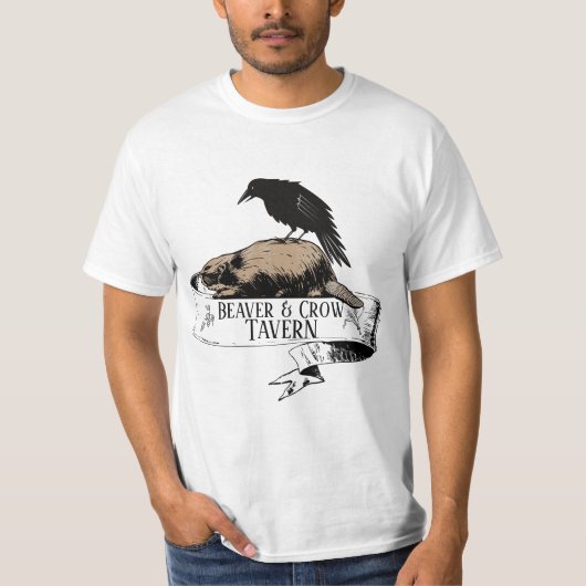 Biber & Crow Tavern T-Shirt (Vorderseite)