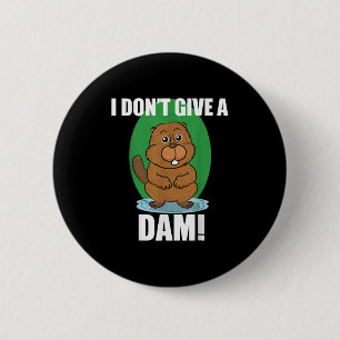 Biber, den ich nicht schenken kann - Niedliches Bi Button