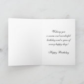 Biber Design Geburtstag Karte (Innenseite)