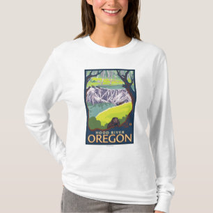 Biber-Familie - Hood River, Oregon T-Shirt