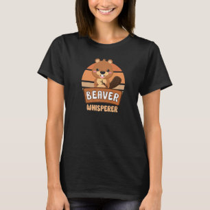 Biber Fan Beaver Lover Funny Beaver Dam Wilde Anim T-Shirt