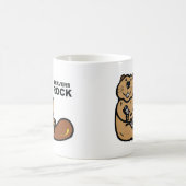 Biber-Felsen Kaffeetasse (Mittel)