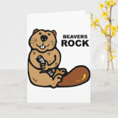 Biber-Felsen Karte (Gelbe Blume)