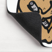 Biber-Felsen Mousepad (Ecke)