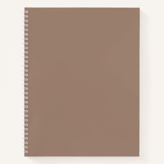 Biber (feste Farbe) Notizblock (Vorderseite)