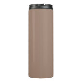 Biber (feste Farbe) Thermosbecher (Rückseite)