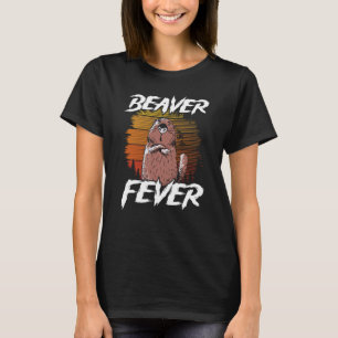 Biber Fieber Rückdruckbeaver T-Shirt