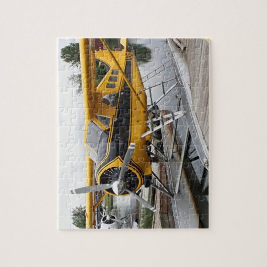 Biber-Floss-Flugzeug-Puzzle Puzzle (Vertikal)