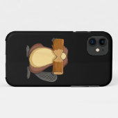 Biber für Halloween Animal Cosplay Case-Mate iPhone Hülle (Rückseite (Horizontal))
