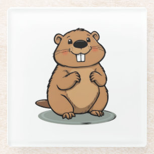 Biber Glasuntersetzer