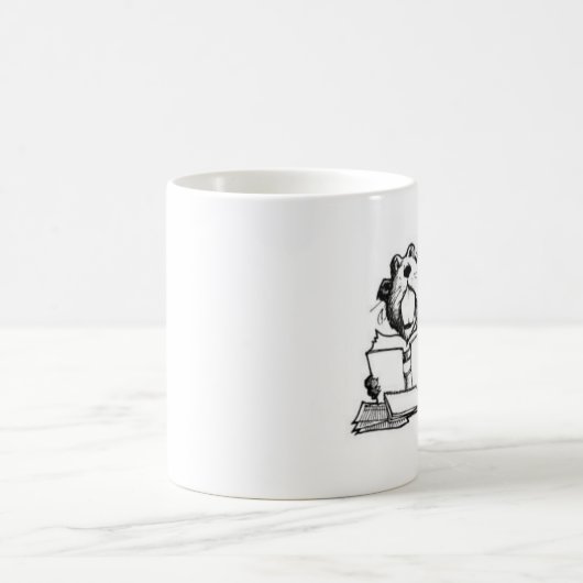 Biber-Herausgeber Kaffeetasse (Mittel)