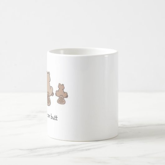 Biber-Hintern Kaffeetasse (Mittel)