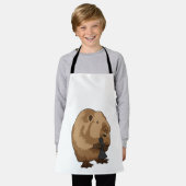 Biber im Schach mit Schachstück Bishop Schürze (Getragen)