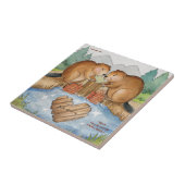 Biber in Liebe Fliese (Seite)