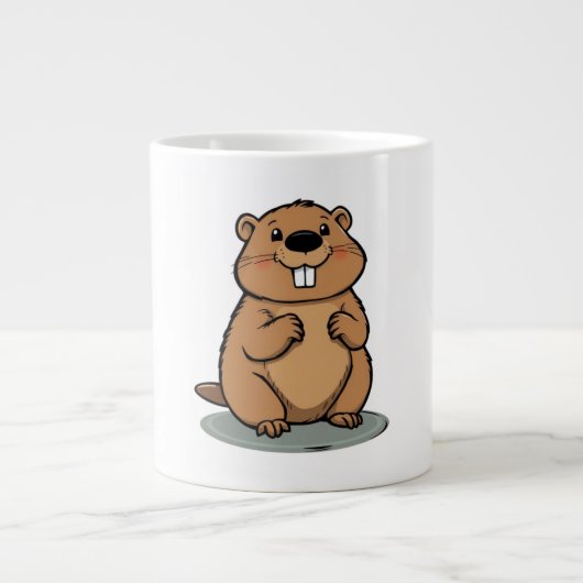 Biber Jumbo-Tasse (Vorderseite)
