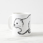 Biber Kaffeetasse (Vorderseite Links)