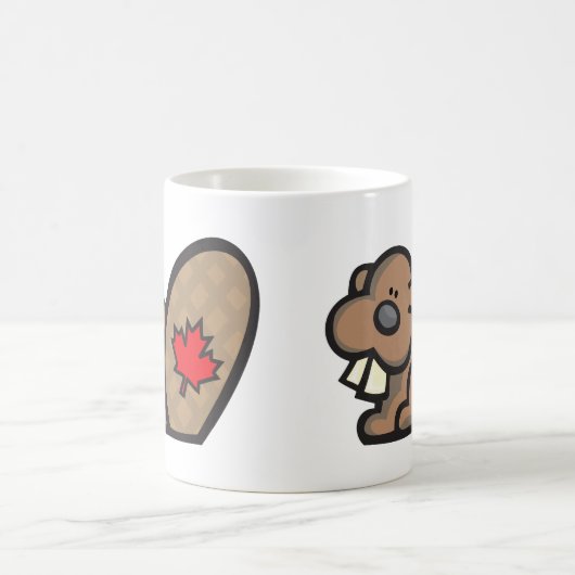 Biber Kanada Kaffeetasse (Mittel)