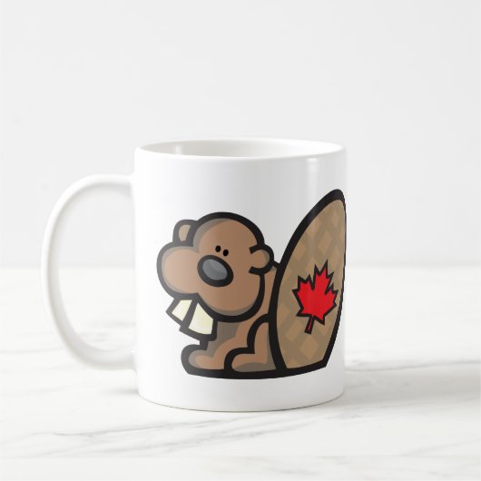 Biber Kanada Kaffeetasse (Links)