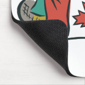 Biber Kanada Mousepad (Ecke)