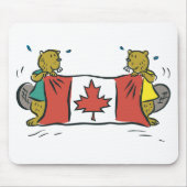 Biber Kanada Mousepad (Vorne)