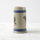 Biber Kanada wie?  Leuchtturm-Weg Bierglas (Mittel)