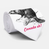 Biber Kanada wie? Leuchtturm-Weg Krawatte (Gerollt)