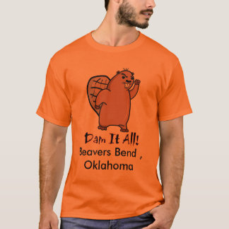 Biber-Klein, Biber-Biegung, Oklahoma T-Shirt