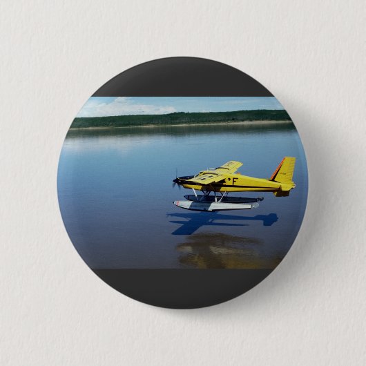 Biber, landend auf Fluss Button (Vorderseite)