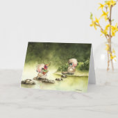 Biber mit Obst Karte (Gelbe Blume)