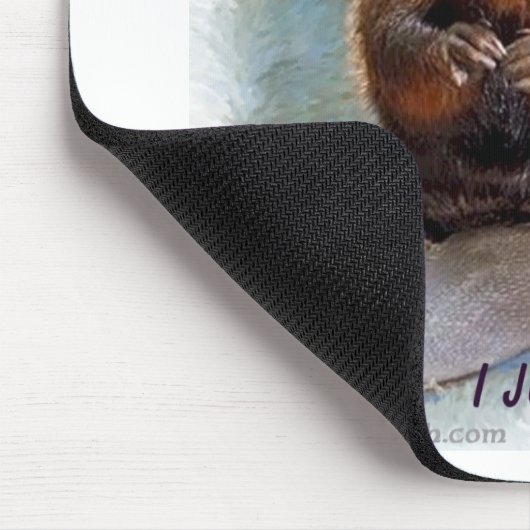 Biber Mousepad (Ecke)