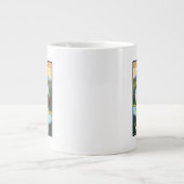 Biber & Mt. Hood - Mosier, Oregon Jumbo-Tasse (Vorderseite)