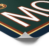 Biber & Mt. Hood, Oregon Poster (Ecke)