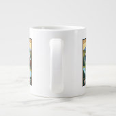 Biber & Mt. Hood - Welches, Oregon Jumbo-Tasse (Rückseite)
