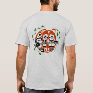 Biber - NW Coast Native American Style T - Shirt