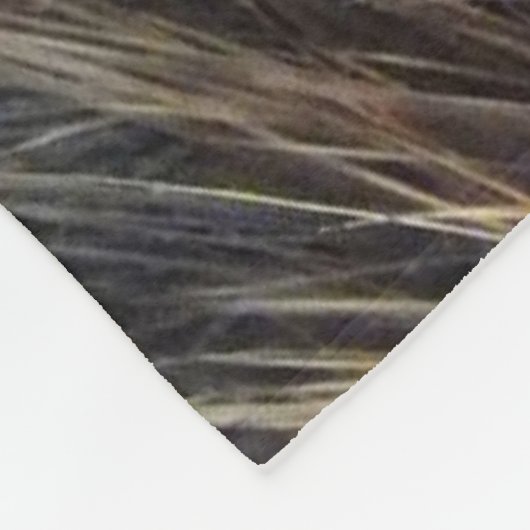 BIBER-PELZ FLEECEDECKE (Ecke)