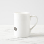 Biber Porzellantasse (Rechts)