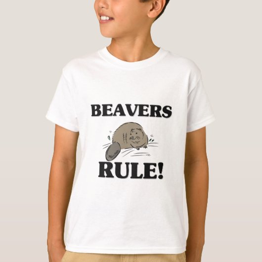 BIBER Regel! T-Shirt (Vorderseite)