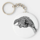 Biber-Schlüsselkette Schlüsselanhänger (Vorne)