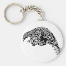 Biber-Schlüsselkette Schlüsselanhänger
