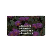 Biber Schwanz Cacti Adressaufkleber (Vorne)